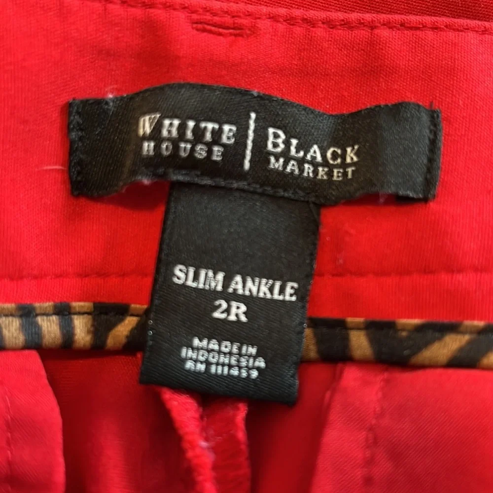 WHBM - Comfort Stretch Slim Ankle Pants - Picture 3 of 4